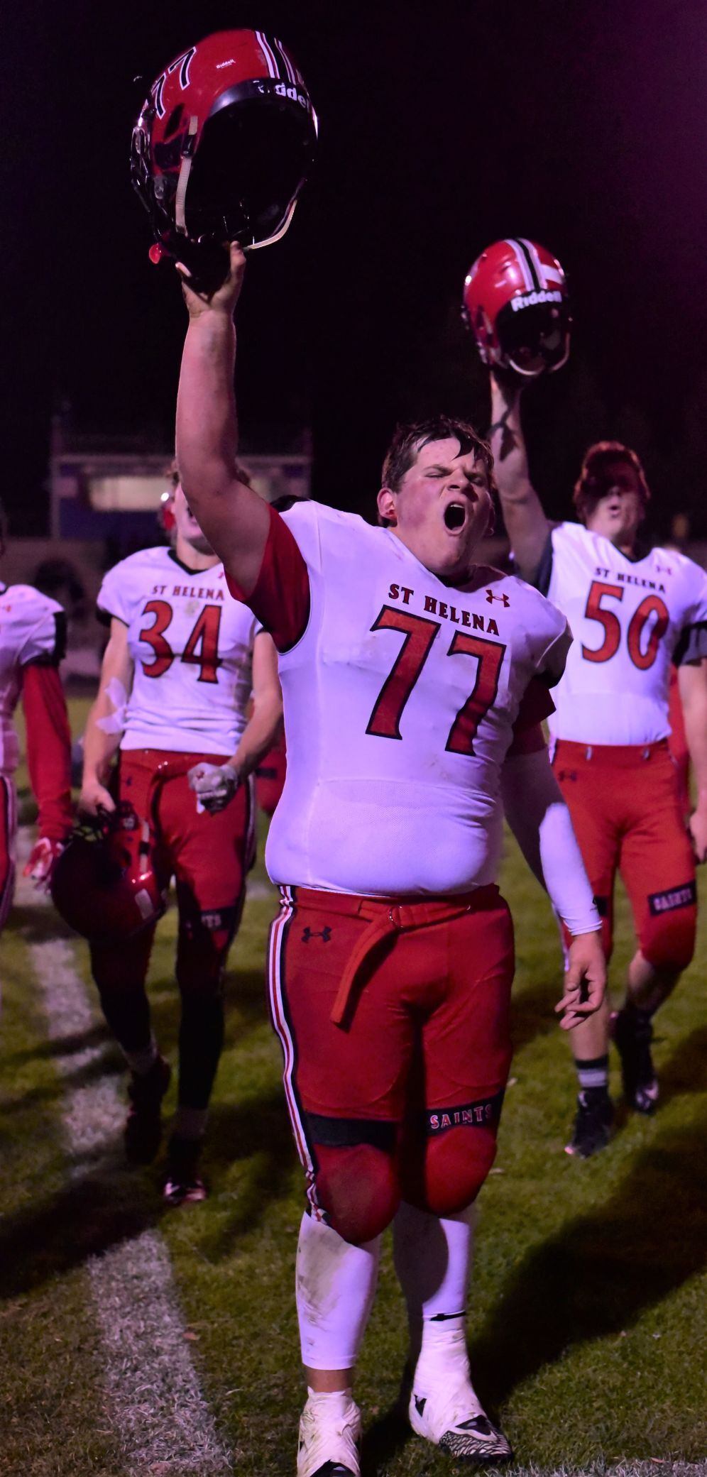 St. Helena football at Lower Lake